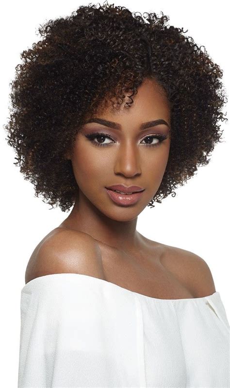 Your favorite duby styles, with the comfort and convenience of a wig made with 100% premium human hair, these wigs feature pre bumped ends in a variety of styles to match your look. Outre Velvet Brazilian 100% Remi Human Hair Perfect 6 COIL ...