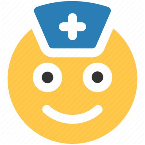 Illussion Nurse Logo Emoji