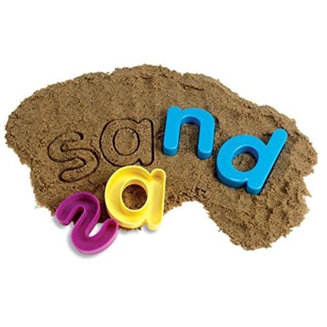 Learning Resources Lowercase Alphabet Sand Molds Set Of 26 Walmart