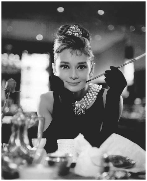 Audrey Hepburn Hepburn In ‘breakfast At Tiffanys 1961