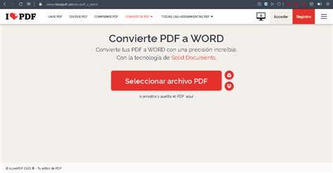 Aprende A Convertir Un Archivo Pdf A Word Sistek Peru