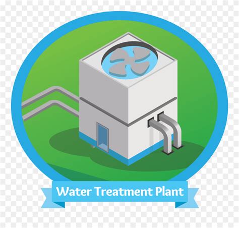 Water Treatment Plant Clipart 5409634 Pinclipart