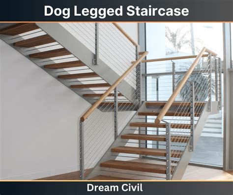 Dog Legged Staircase Design Components Advantages And Disadvantages