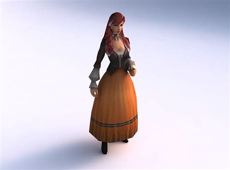 Game Ready Human Character 3d Model Animated Cgtrader