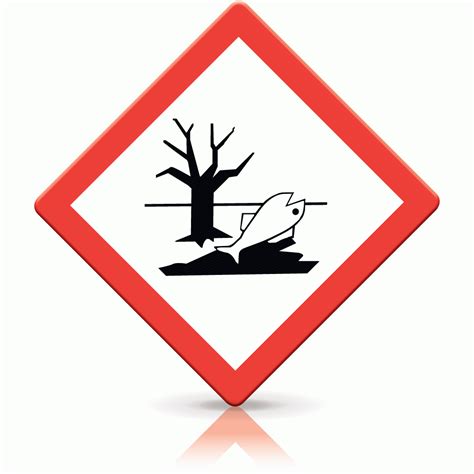 Buy Environmental Hazard Labels Ghs Regulation Stickers