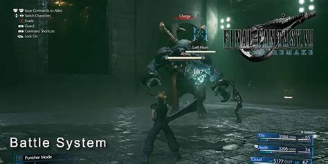Final Fantasy Vii Remake Battle System Explained Digitaltq