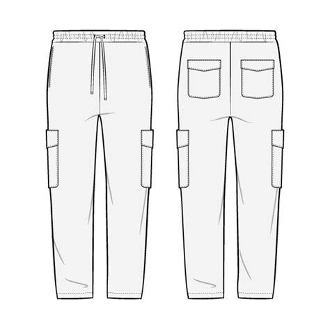 Cropped Cargo Pants Pdf Sewing Pattern Sizes Xs S M L Etsy