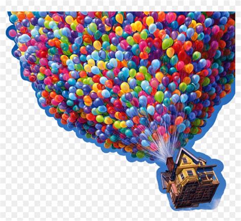 Pixar Up Balloons Png Transparent Png 1053x9173136926 Pngfind