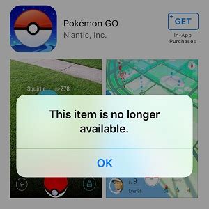 Whether you're playing pokemon on iphone or pokemon on android, here are all the game updates, next events, gym and raid guides, and help you need to know! Pokemon GO This Item Is No Longer Available Error