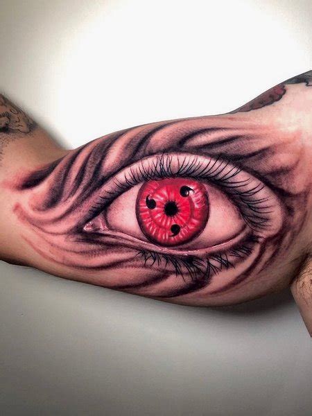 10 Best Sharingan Tattoo Design Ideas Tattoo Pro