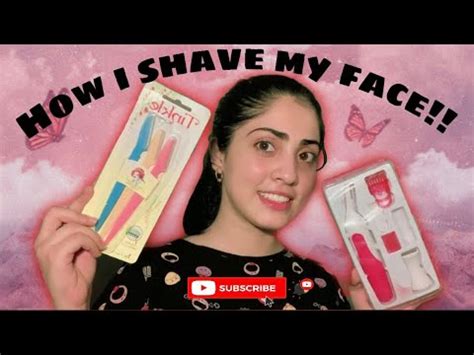 Shaving My Face For The First Time Ever Eid Prep Detail Talk On