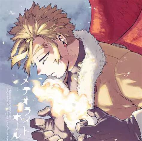 MY HERO ACADEMIA Yaoi BL Doujinshi Hawks X Endeavor 60p Meteorite