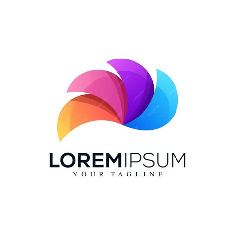 Premium Vector Abstract Colorful Logo Design