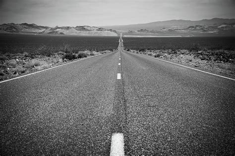 Lonely Desert Road Photograph By Art Wager Pixels