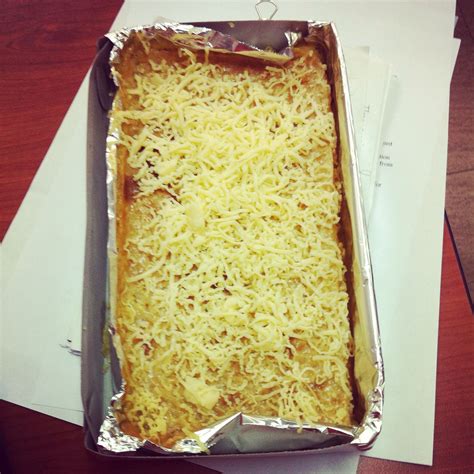 Cheesy Cassava Cake Which Can Be Bought At Don Benitos It Comes In Three Different Toppings