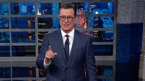 watch the late show with stephen colbert stephen colbert s live monologue part 2 hands in the