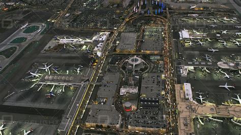 Overflightstock Aerial View Of Lax Los Angeles International Airport