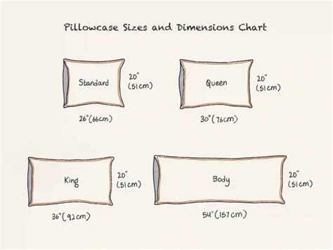 Pillowcase Sizes And Dimensions Guide 2023 Dreamcloud
