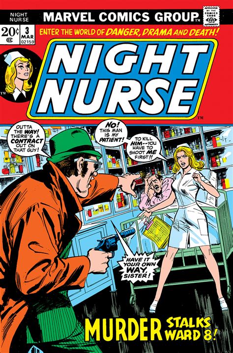 Night Nurse 1972 3 Comics
