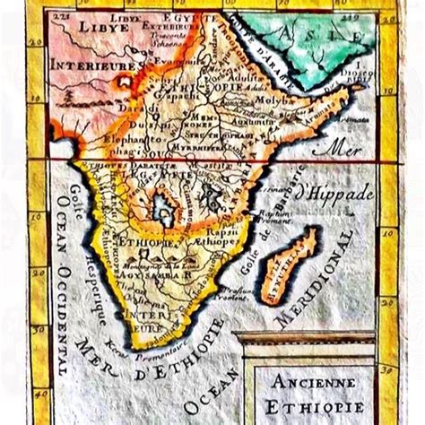 Rohan Marley On Twitter Vintage World Maps Ethiopia History
