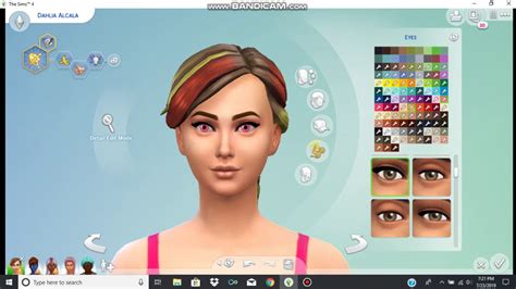 Sims 4 Skin Tones And Eye Colors Review Cas Youtube