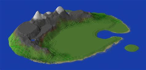 Build Ready Custom Island Minecraft Map