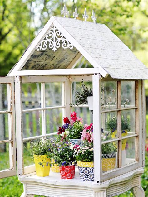 Diy Backyard Mini Greenhouse Hgtv