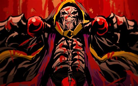 Ainz Ooal Gown From Overlord 2k Wallpaper Download