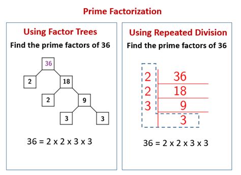 Prime Factorization Using Repeated Division Solutions Examples Videos