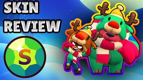 Brawl Stars Exclusive Red Nosed Nita Skin Review Youtube