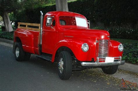 Awesome Custom 41 International Bio Diesel Shop Truck Pick Up Hot Rod