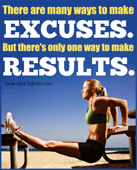 fitness motivation gym inspiration choose your excuses or choose your results