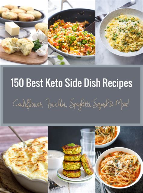 Managing diabetes doesn't mean you need to sacrifice enjoying foods you crave. 150 Best Keto Side Dish Recipes - Low Carb | I Breathe I'm Hungry