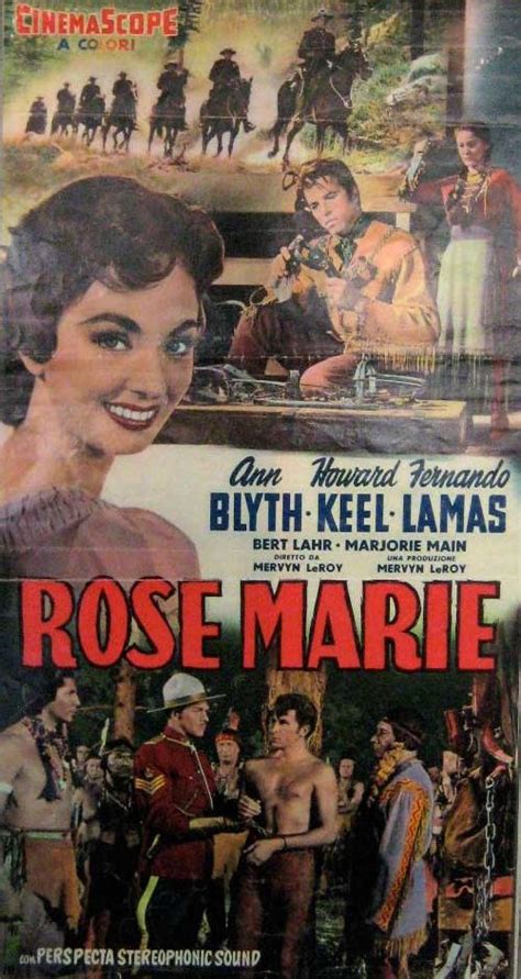 Rose Marie 1954 Classic Films Comic Book Cover Comic Books