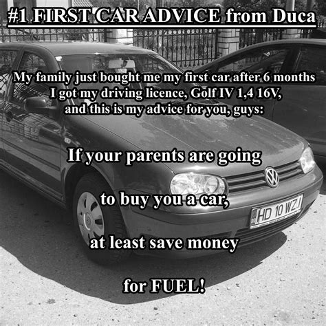 my advice for those who don t have a car yet