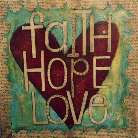 20x20 Faith Hope Love Canvas Sold Faith Hope Love Love Canvas Mixed