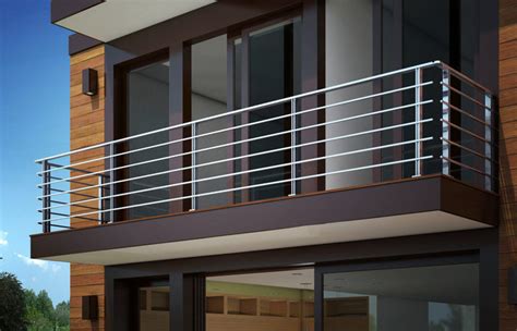 Modern railings design and installation( tubular and glass design). Grill Design For Balcony Photos Stainless Steel Railing ...