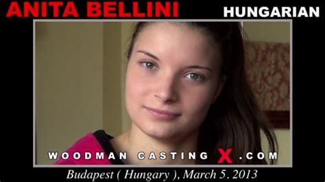 Anita Bellini All Girls In Woodman Casting X