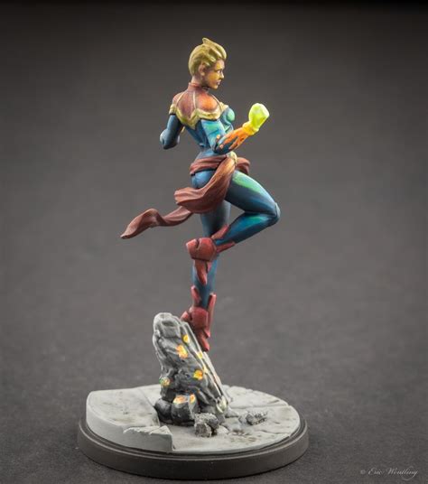 Marvel Crisis Protocol: Captain Marvel! | Don't Play Gray! | VideoGameGeek