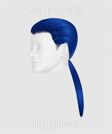 Male Hairstyle 02 At Happy Life Sims Sims 4 Updates