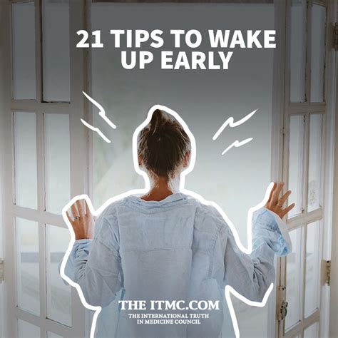 21 Tips To Wake Up Early Itmc