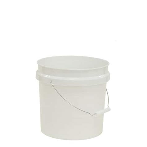 United Solutions 2 Gal White Bucket Pn0193 The Home Depot