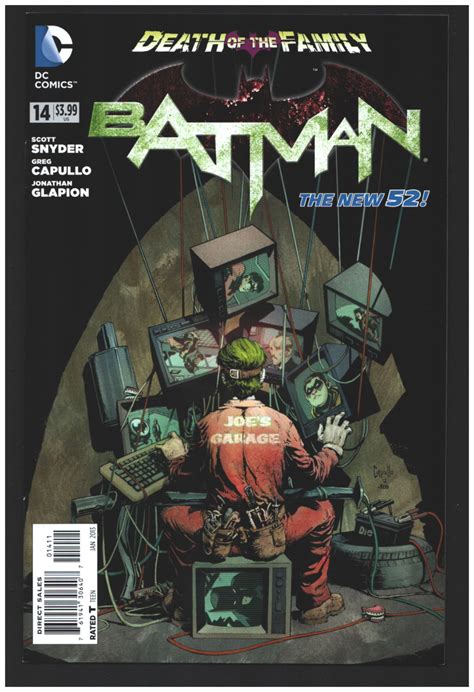 Batman 14 Scott Snyder Greg Capullo First Edition