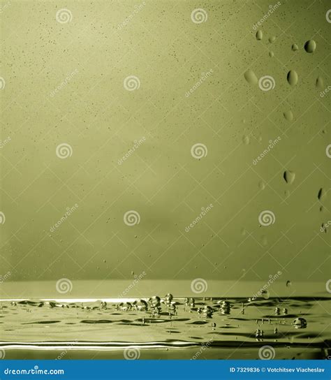 Drops And Bubbles Stock Photo Image Of Movement Nature 7329836