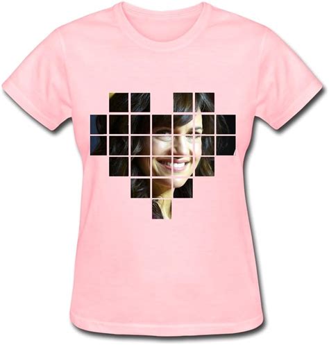 Shunan Womens Carla Gugino T Shirt Xxl Pink At Amazon Womens Clothing