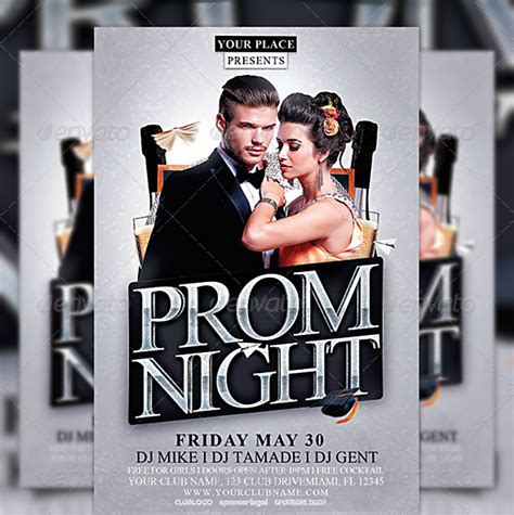 Prom Flyers Template Free Printable Templates