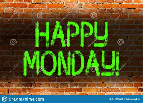Text Sign Showing Happy Monday Conceptual Photo Telling That