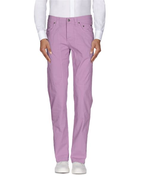 Jeckerson Casual Pants In Purple For Men Lyst