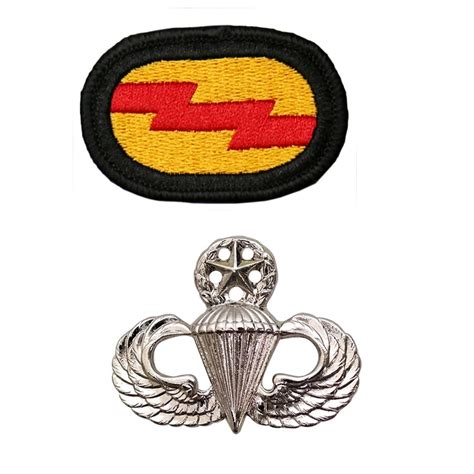 Us Military Master Parachutist Metal Badge Us Jump Wings Basicus Army