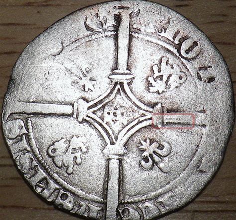 1434 France Silver Double Gros Larger Coin Look